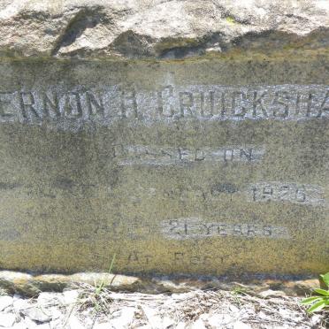 CRUICKSHANK Vernon H. -1926