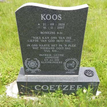 COETZEE Koos 1929-2007