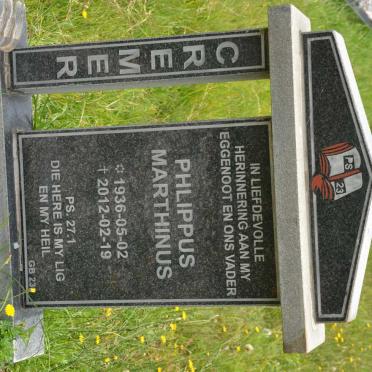 CREMER Philippus Marthinus 1936-2012