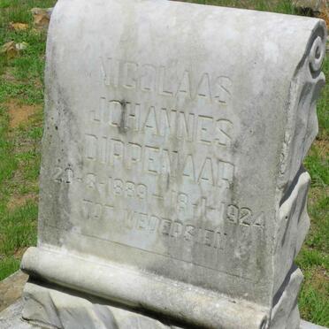 DIPPENAAR Nicolaas Johannes 1889-1924