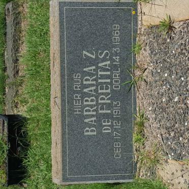 FREITAS Barbara Z., de 1913-1969