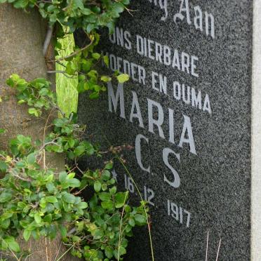 FAURIE Thomas Jarvis 1913-1984 &amp; Maria C.S. 1917-