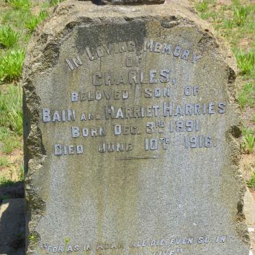 HARRIES Charles 1891-1916