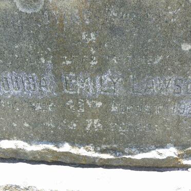 LAWSON Louisa Emily -1926