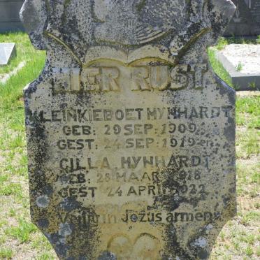 MYNHARDT Kleinkieboet 1909-1919 :: MYNHARDT Cilla 1918-1922