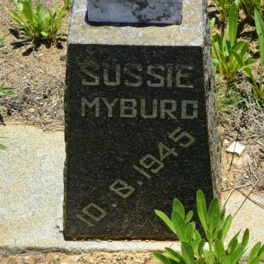 MYBURG Sussie -1945