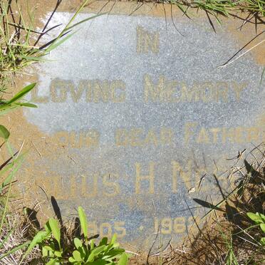 NESER Julius H. 1905-1962