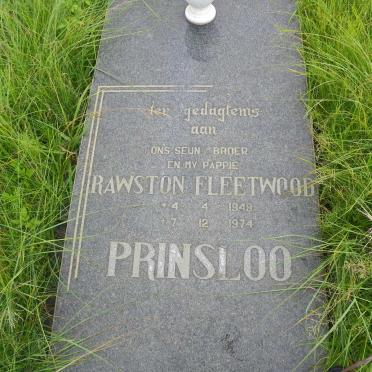 PRINSLOO Rawston Fleetwood 1949-1974