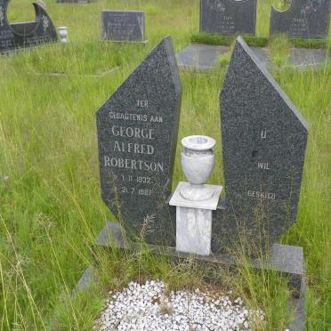 ROBERTSON George Alfred 1932-1987