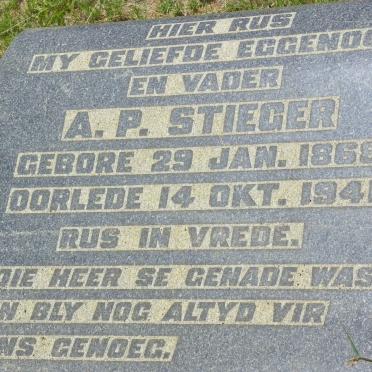 STIEGER A.P. 1868-1941