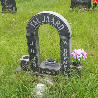TALJAARD J.H. 1936-1996 &amp; W. 1939-2012