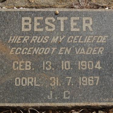 BESTER J.C. 1904-1967