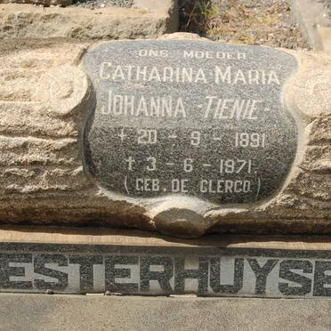 ESTERHUYSEN Catharina Maria Johanna nee DE CLERCQ 1891-1971
