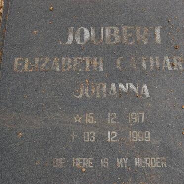 JOUBERT Elizabeth Catharina Johanna 1917-1999