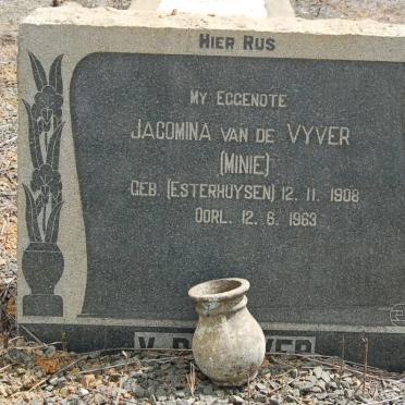 VYVER Jacomina, van der nee ESTERHUYSEN 1908-1963