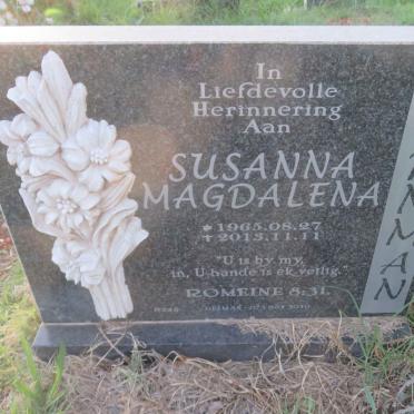 BORNMAN Susanna Magdalena 1965-2013