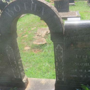 BOTHA Stephanus Marthinus 1886-1964 &amp; Ellen Sophia 1892-1965