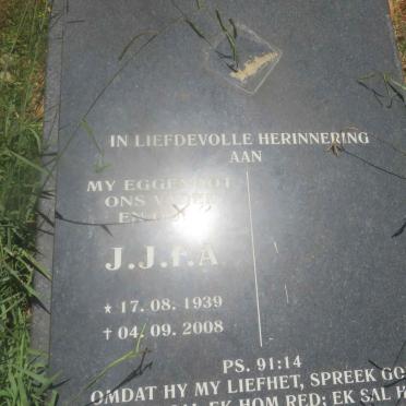 BOTHA J.J.F.A. 1939-2008
