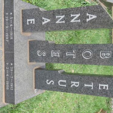 BOTES Petrus 1912-1986 &amp; Anna E. 1918-1987