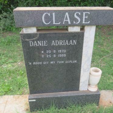 CLASE Danie Adriaan 1970-1989