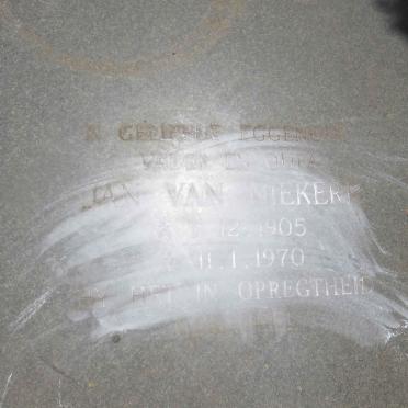 CELLIERS Jan van Niekerk 1905-1970 &amp; Anna Aletta Klerck GARDNER 1912-1980