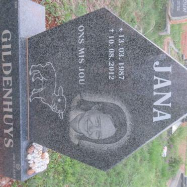 GILDENHUYS Jana 1987-2012