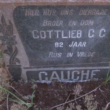 GAUCHE Gottlieb G.G. 