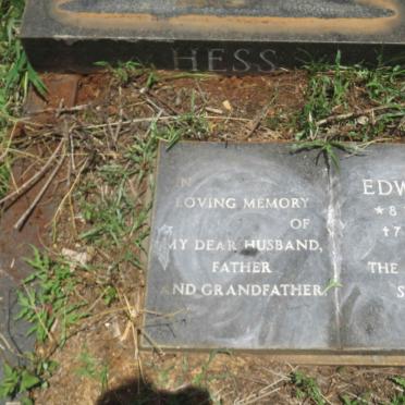 HESS Edward F. 1913-1981