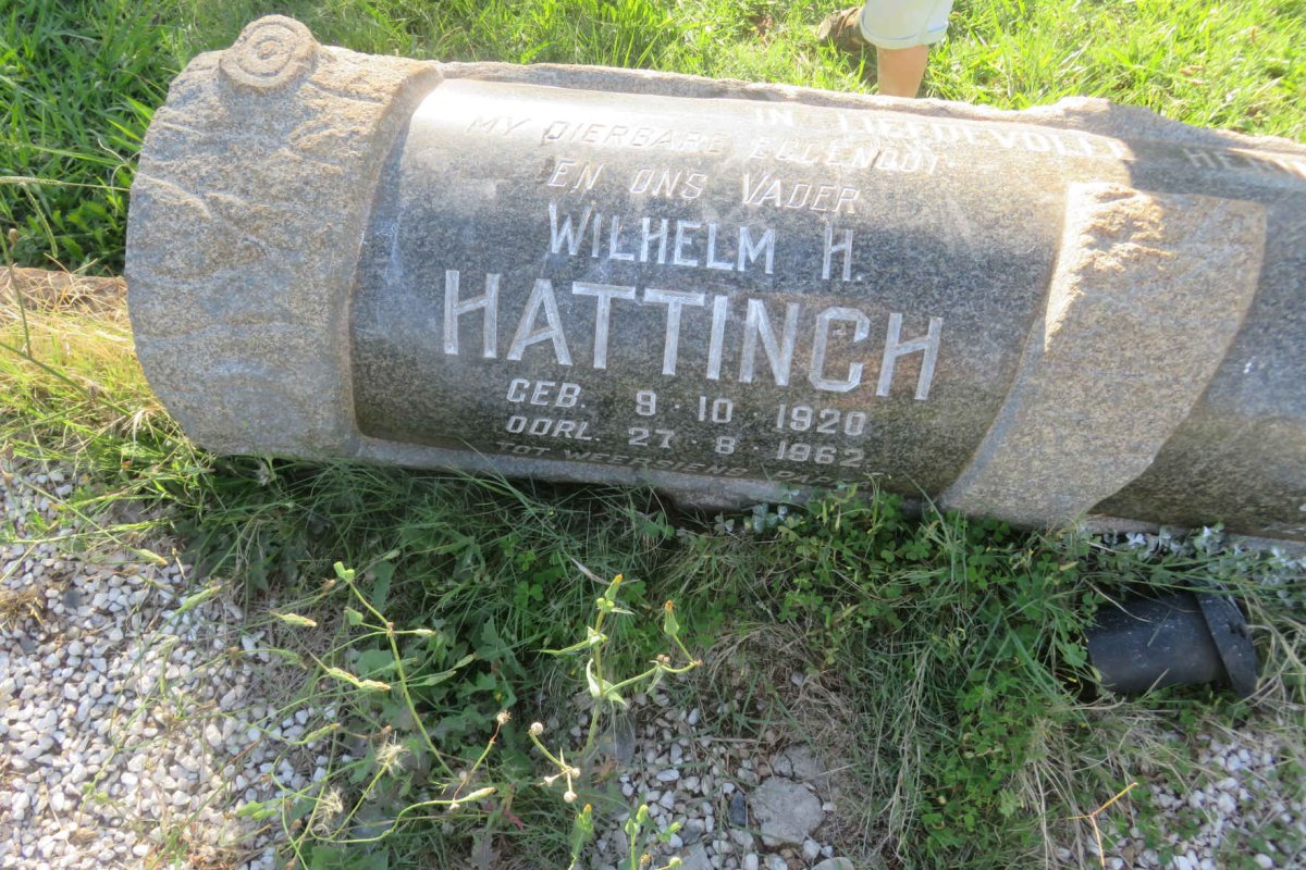 HATTINGH Wilhelm H. 1920-1962 & Theunie 1921-2003