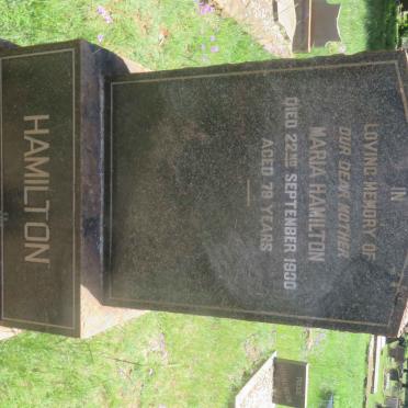 HAMILTON Maria -1930