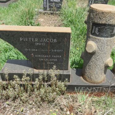HENNING Pieter Jacob 1914-1977