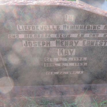 KAY Joseph Henry Ernest 1935-1953