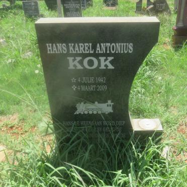 KOK Hans Karel Antonius 1942-2009