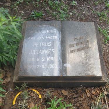 KLOPPERS Petrus Johannes 1880-1963