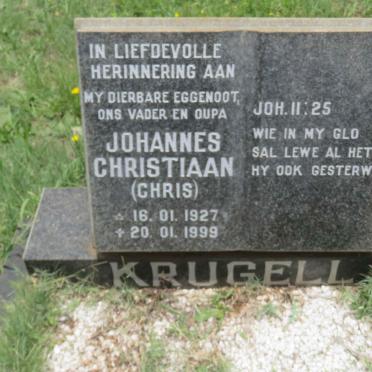 KRUGELL Johannes Christiaan 1927-1999 &amp; Esther Isabella ROSSOUW 1928-2016 _1
