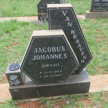 KRAAYENBURG Jacobus Johannes, van 1965-1993
