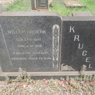 KRUGEL Willem Frederik 1900-1970 &amp; Hester Maria 1899-1979