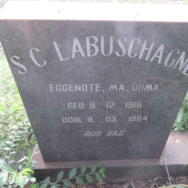 LABUSCHAGNE S.C. 1916-1984