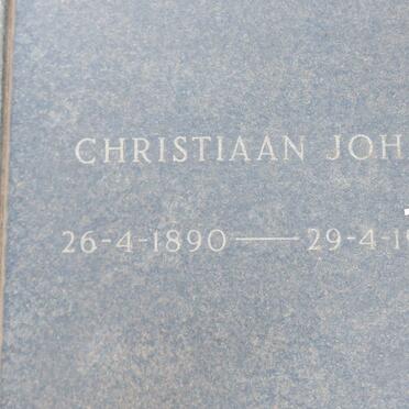 LOEDOLFF Christiaan Johan 1890-1975 &amp; Magdalena Christina SPAMMER 1889-1975