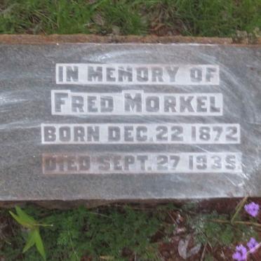 MORKEL Fred 1872-1935