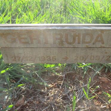 MARNEWECK Gertruida Maria 1935-2017