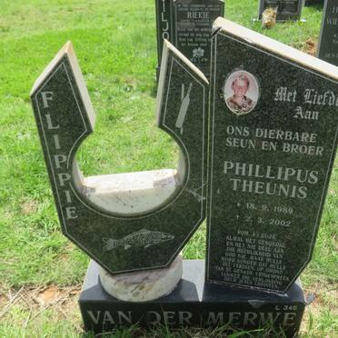 MERWE Phillipus Theunis, van der 1989-2002