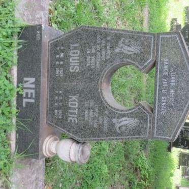NEL Louis 1929-1997 &amp; Kotie 1929-1997