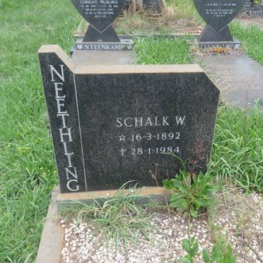 NEETHLING Schalk W. 1892-1984 