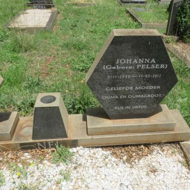 NEL Adriaan J.T. 1906-1975 &amp; Johanna PELSER 1930-2012 