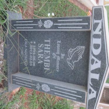 NDALA Thembi Sara 1994-2012