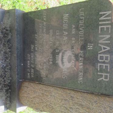 NIENABER Nicolaas Johannes 1914-1964