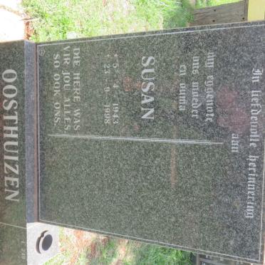 OOSTHUIZEN Susan 1943-1998