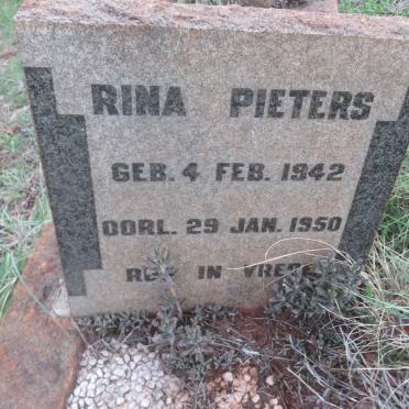 PIETERS Rina 1942-1950