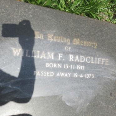 RADCLIFFE William F. 1912-1973